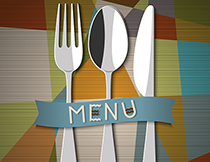 دانلود وکتور زیبا مخصوص طراحی کارت و منو رستوران به همراه فایل لایه باز PSD