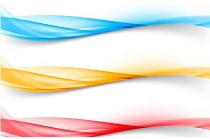 دانلود طرح زیبای وکتور امواج رنگارنگ