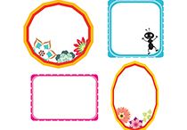 دانلود فریم عکس بچه گانه