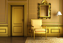 دانلود بک گراند عکس آتلیه با تم رنگی زرد