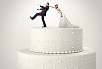 دانلود عکس زیبای کیک جالب عروسی با کیفیت بالا