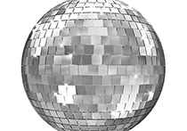 دانلود عکس ایزوله توپ رقص نور