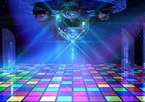 دانلود عکس پیست رقص و رقص نور های زیبا