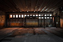 دانلود عکس استوک نمای داخلی ساختمان قدیمی