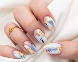 عکس استوک کاشت و طراحی ناخن شیک دخترانه