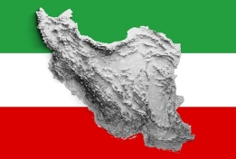 خرید عکس نقشه سه بعدی ایران با کیفیت بالا