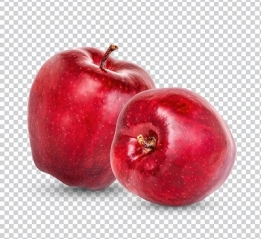 دانلود عکس لایه باز سیب قرمز psd