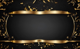 فریم عکس طلایی و مشکی لاکچری برای ادیت