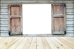 فریم PNG عکس درب قدیمی برای ادیت