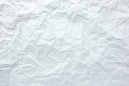 تکسچر کاغذ مچاله شده سفید برای بک گراند