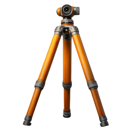 عکس PNG دوربین بر روی سه پایه عکاسی