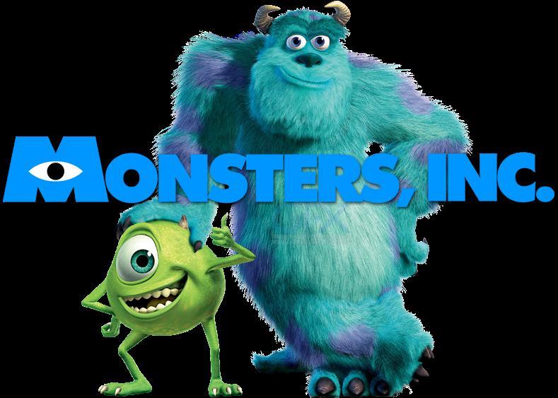 عکس مایک و سالی Monsters Inc PNG دوربری