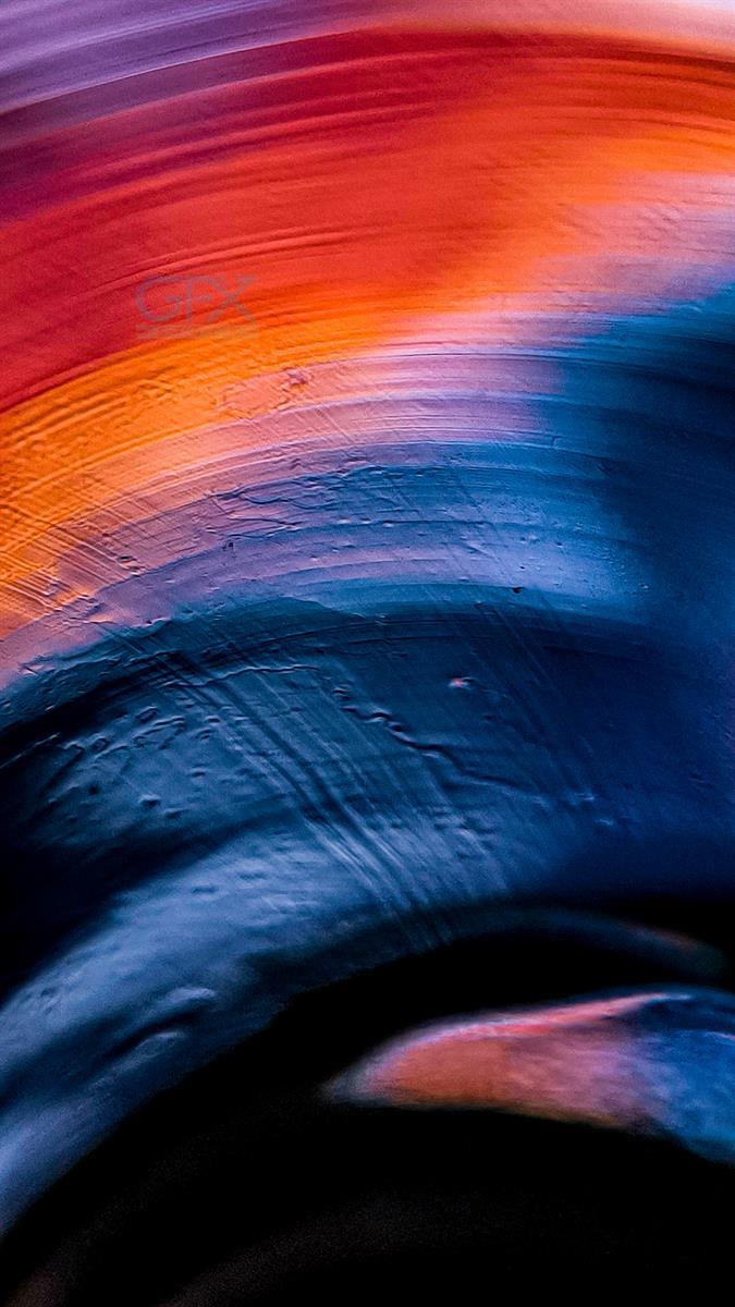 دانلود Orange Blue Grainy Small Swirl عکس بک‌گراند جذاب از جی اف ایکس استوک