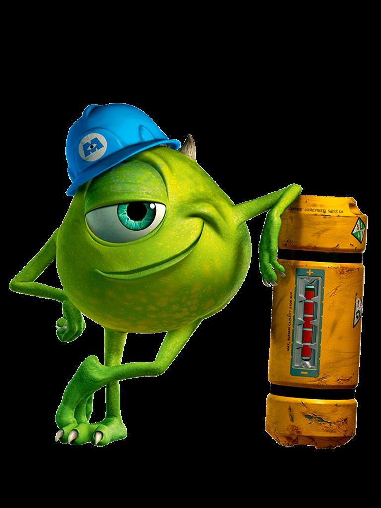عکس دوربری Mike Wazowski انیمیشن Monsters Inc
