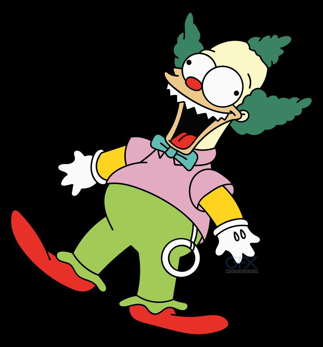 عکس بدون پس زمینه Krusty The Simpsons PNG