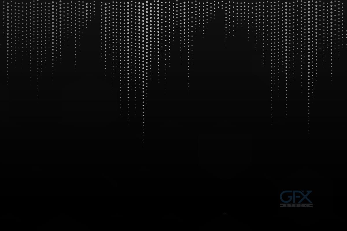 بک گراند تیره مدرن Dark Abstract Dots Background