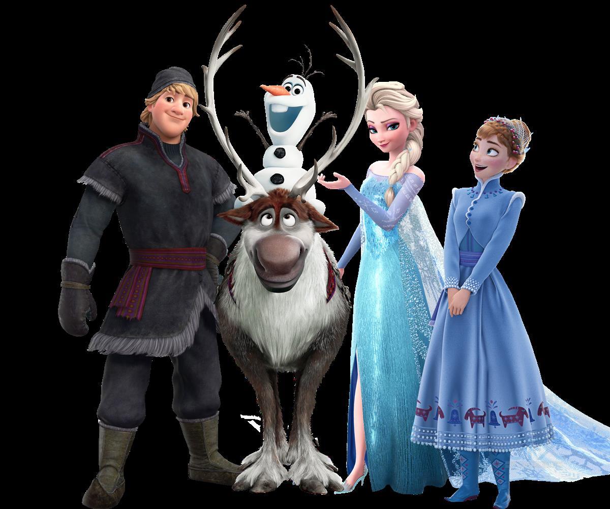 عکس کاراکترهای انیمیشن Frozen السا Elsa و آنا Anna
