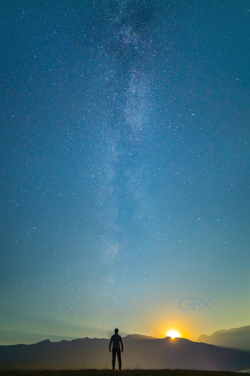سکوت شب و Milky Way: Starry Night حسِ ستارگان
